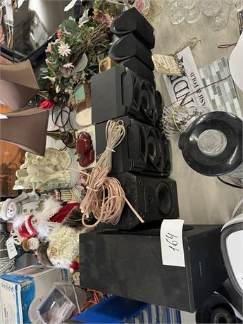 Lot 164 - Speakers and Subwoofer