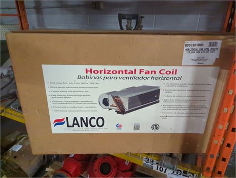 Lot 143 - Horizontal fan coil