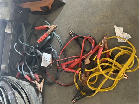 Lot 62 - Booster cables