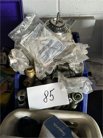 Lot 85 - Sink valves filters and fittings