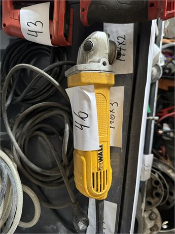 Lot 46 - DeWalt angle grinder