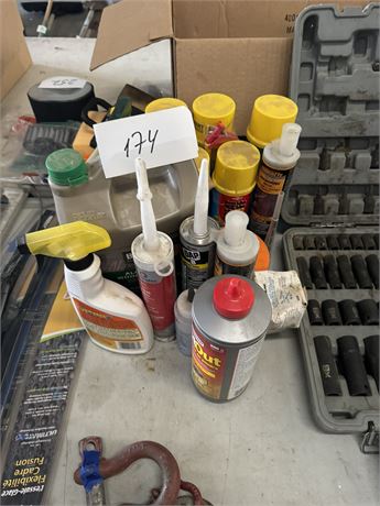 Lot 174 - Adhesives and pestisides