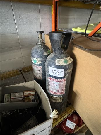 Lot 108 - Carbon dioxide tanks