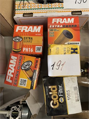 Lot 191 - Oil filters