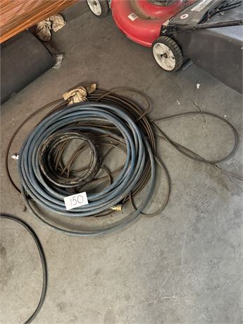 Lot 150 - Ridgid snake lines