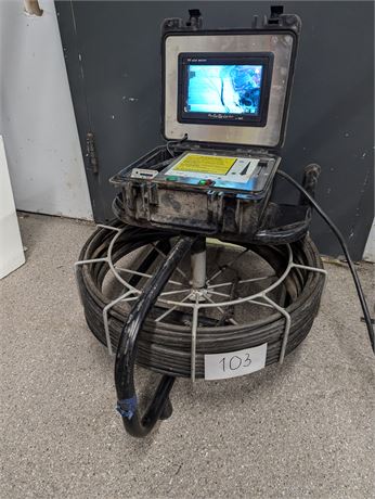 Lot 103 - Amazing Machinery Viztrac Sewer Camera