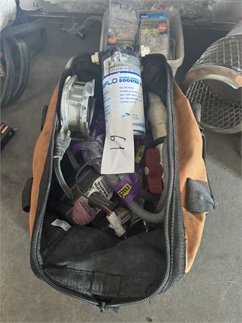 Lot 61 - Tool bag with various