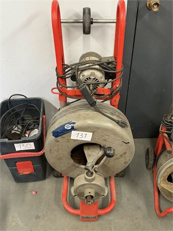 Lot 131 - Ridgid Kollman K750 DRUM MACHINE