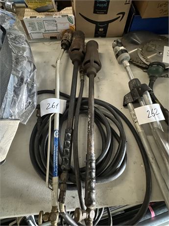 Lot 261 - Propane torches