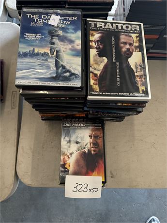 Lot 323 - Collection of DVD discs