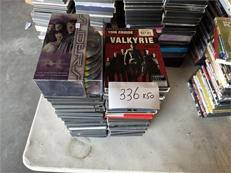 Lot 336 - Collection of DVD discs