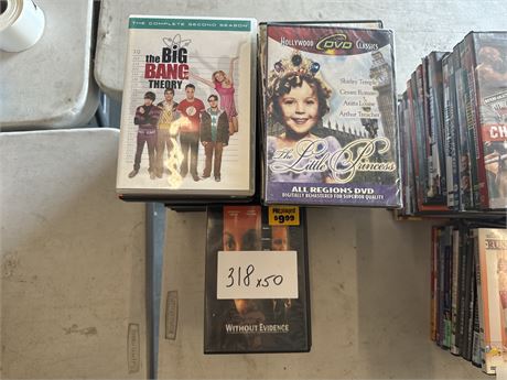 Lot 318 - Collection of DVD discs