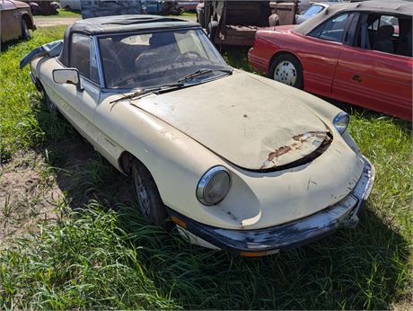 Lot 1088A - 1980 Alfa Romeo Spider