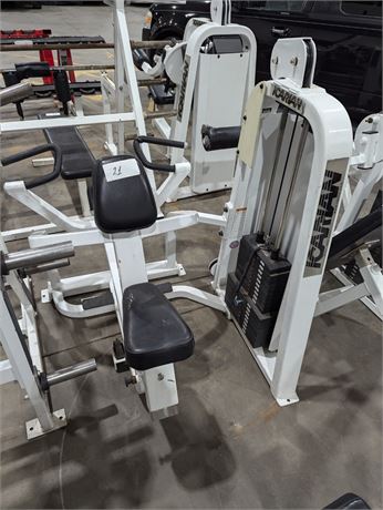 Lot 21 - Icarian Shoulder Press cable machine