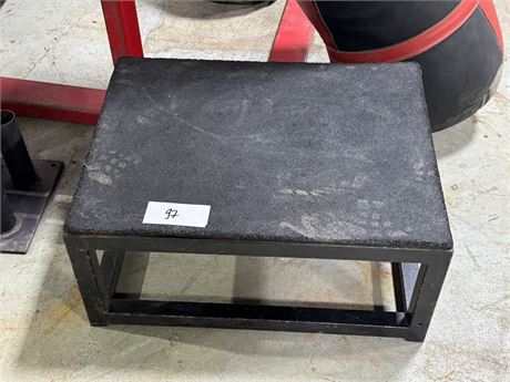 Lot 97 - Platform Box for Gym Plyometric Jumping Exercises