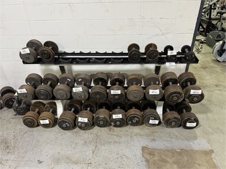 Lot 60 - Dumbbell rack