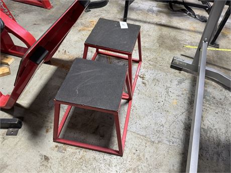 Lot 88 - Ader Red Plyometric Platform Box