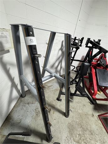 Lot 92 - Rack for Weight Plates