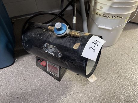 Lot 2-34 - Propane Gas Heater