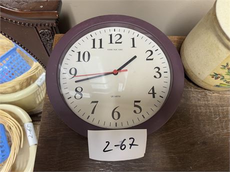 Lot 2-67 - Wall Clock