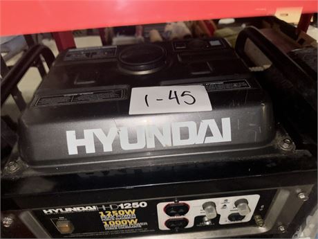 Lot 1-45 - Hyundai Generator