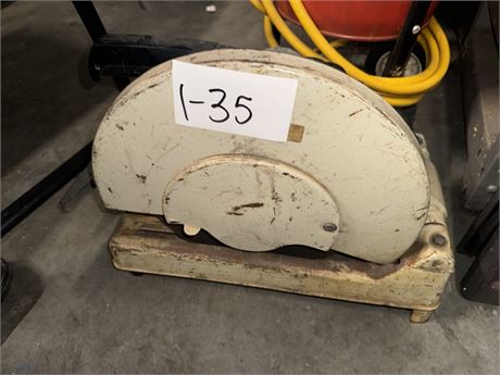 Lot 1-35 - Cut off saw