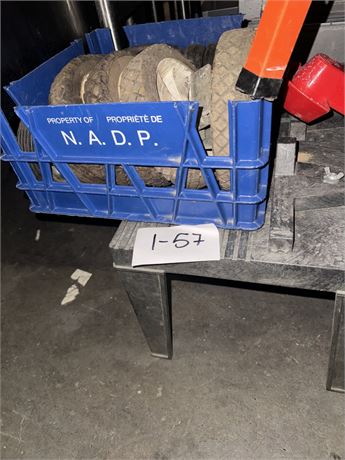 Lot 1-57 - Crate of Wheels