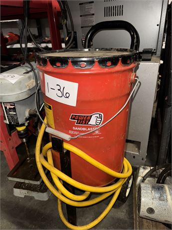 Lot 1-36 - Sand Blasting unit