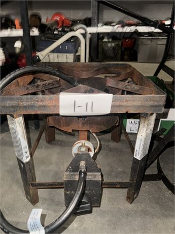 Lot 1-11 - Deep fryer stand