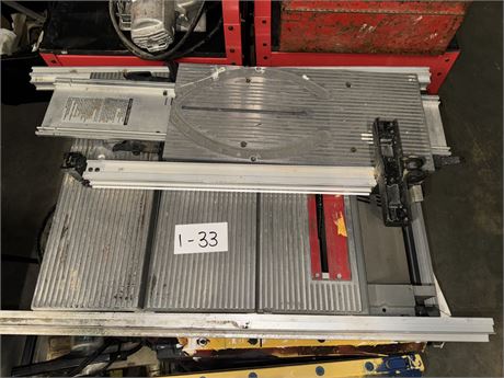 Lot 1-33 - Ryobi Table Saw