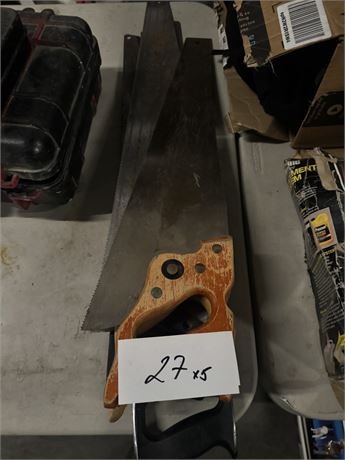 Lot 27 - Hand Saw