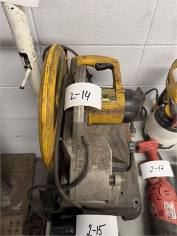 Lot 2-14 - Chop Saw DeWalt