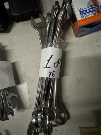 Lot 18 - Wrenches Various Sizes