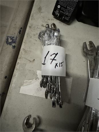 Lot 17 - Small Wrenches Various Sizes