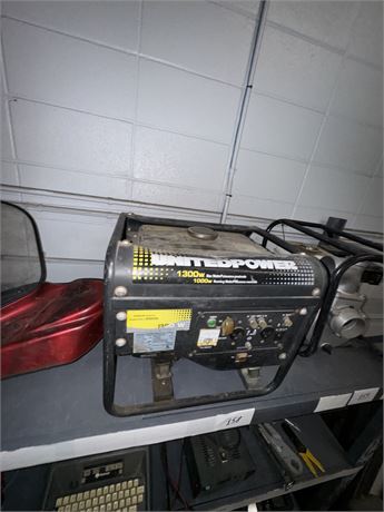 Lot 158 - 1300 Watt Gas Generator