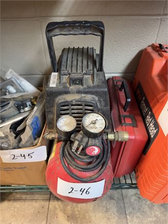 Lot 2-46 - Air Compressor Husky