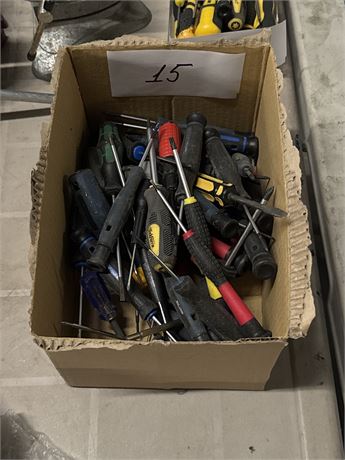 Lot 15 - Small Screw drivers