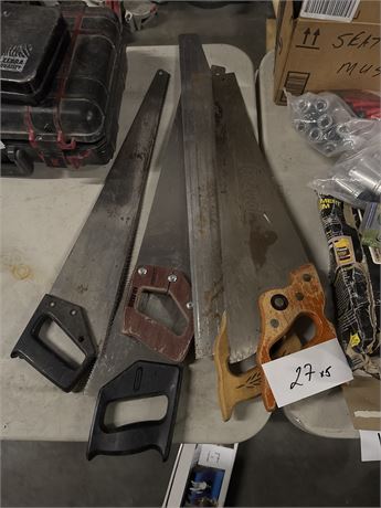 Lot 27 - Hand Saw