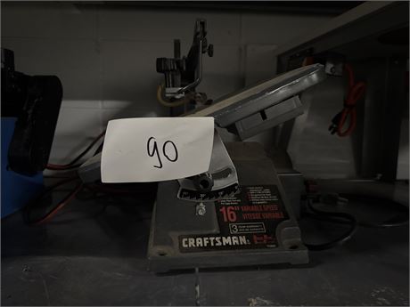 Lot 90 - 16" Variable Speed Ban Saw Craftsman