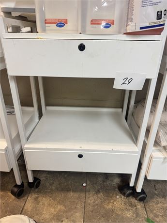 Lot 29 - Locking Drawers Beauty Treatment Trolley