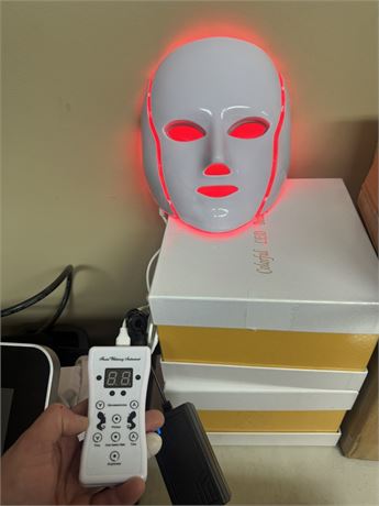 Lot 10 - Colorful Led Beauty Mask