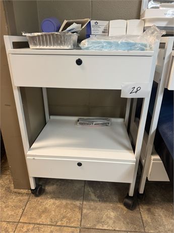 Lot 28 - Locking Drawers Beauty Treatment Trolley