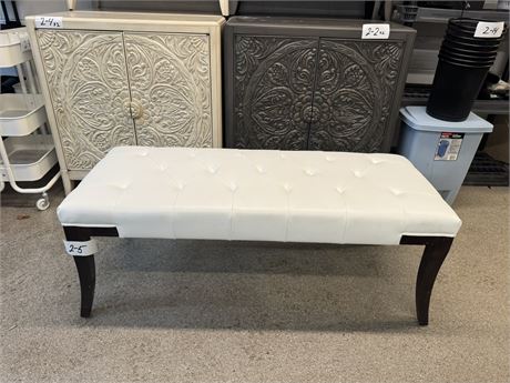 Lot 2-5 - Upholstered Entryway Bench