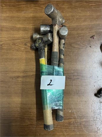 Lot 2 - Ball Pein Hammers