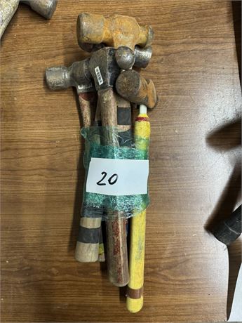 Lot 20 - Ball Pein Hammers