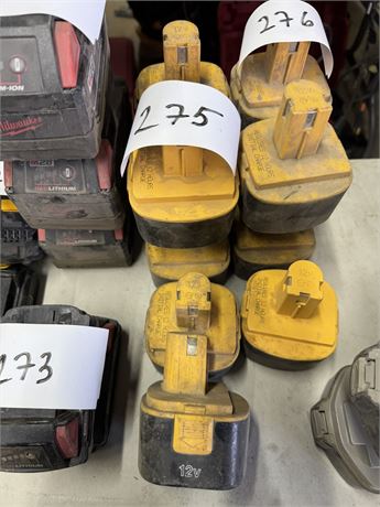 Lot 275 - DeWalt Battery