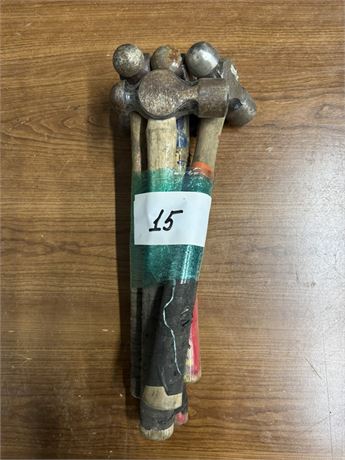 Lot 15 - Ball Pein Hammers