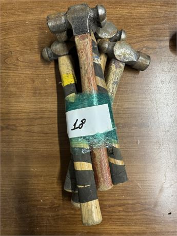 Lot 18 - Ball Pein Hammers