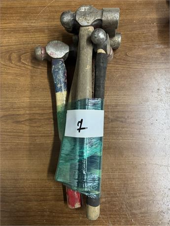 Lot 7 - Ball Pein Hammers