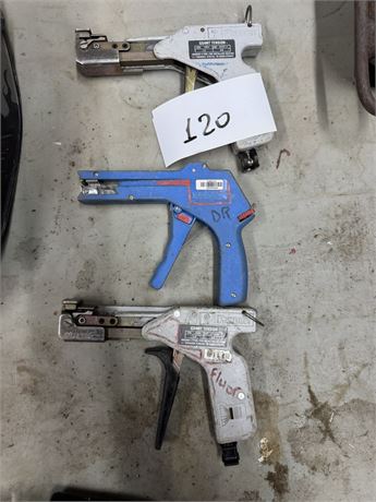 Lot 120 - Tie Strap Installation Guns